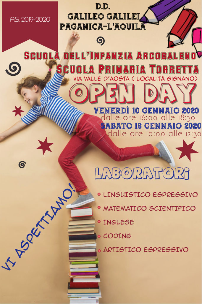 Locandina open day Torretta